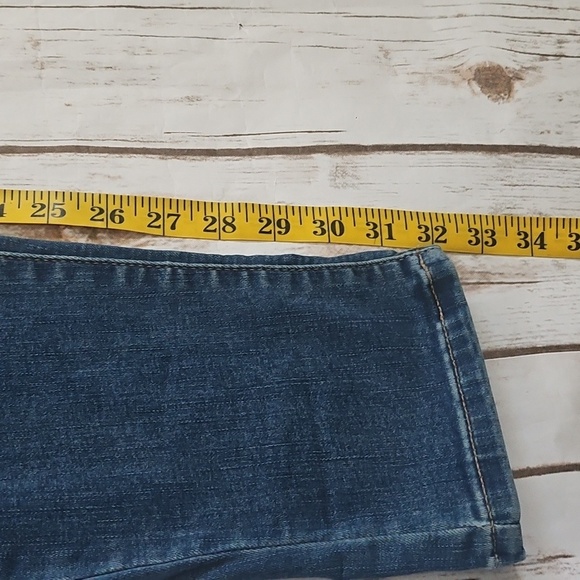 Maurices Medium Wash Mid-Rise Factory Distressed Jeans - Picture 15 of 15